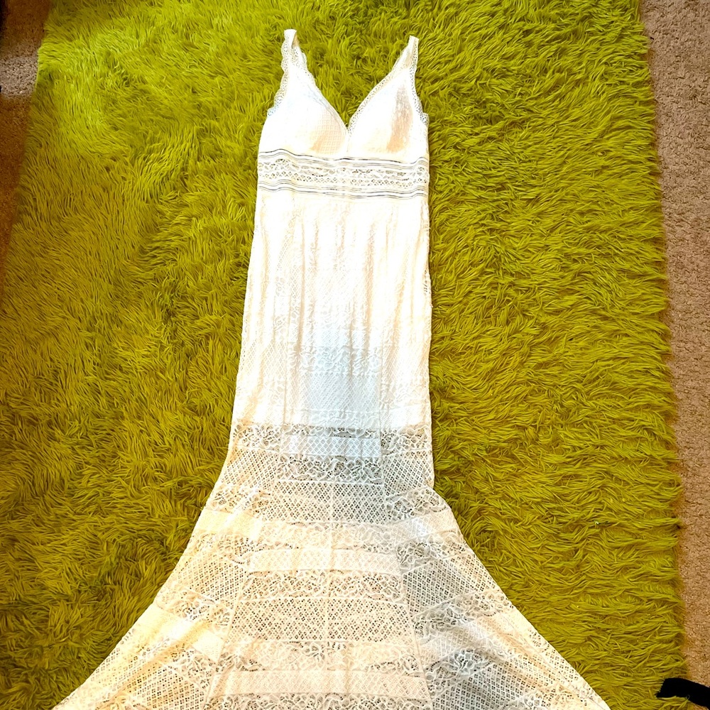 Fashion Nova white dress, MEDIUM